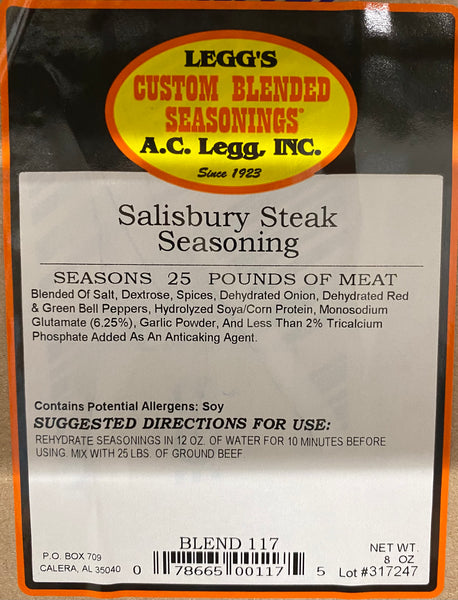 A.C. Legg Salisbury Steak Seasoning Blend #117