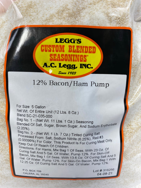 12% Bacon/Ham Pump