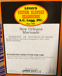 A.C. Legg New Orleans Marinade Blend #166