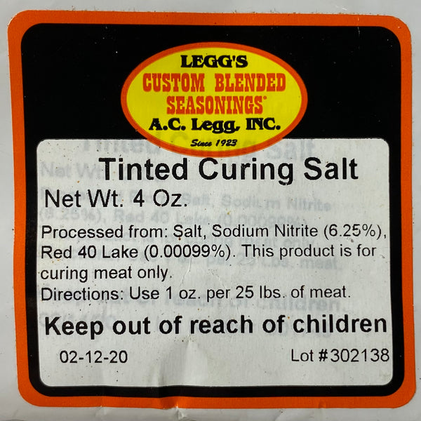 Tinted Curing Salt