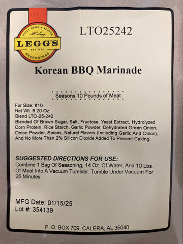 A.C. Legg Korean BBQ Marinade