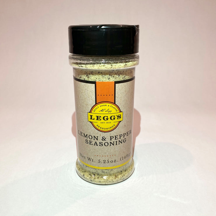 A.C. Legg Lemon & Pepper Seasoning Gulf Coast Seasoning & Butcher Supply