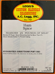 A.C. Legg Ham Spice Blend #126