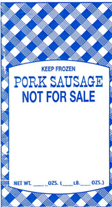 1lb Pork Sausage Meat Bags