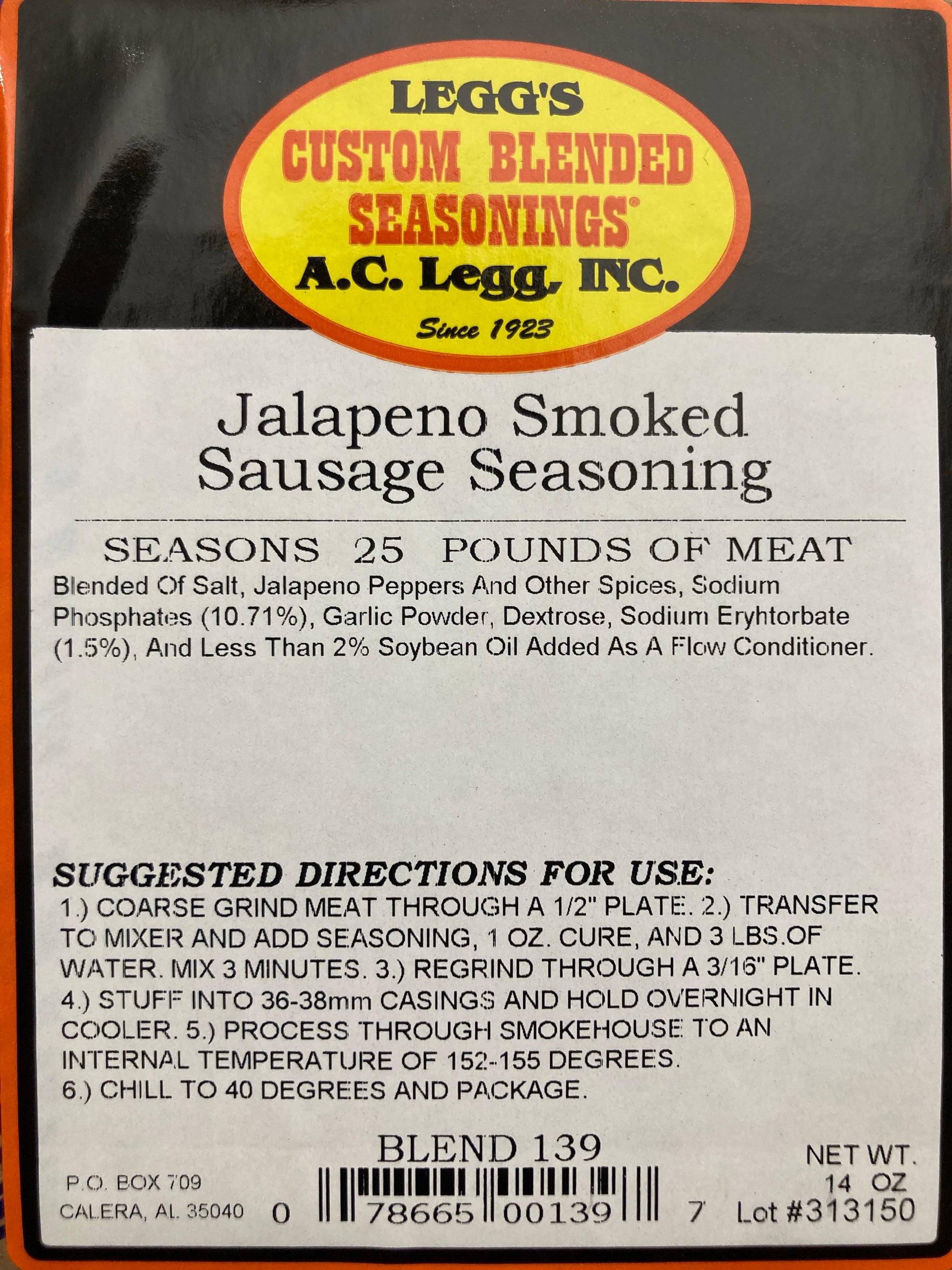 Leggs old plantation pork sausage seasoning best sale