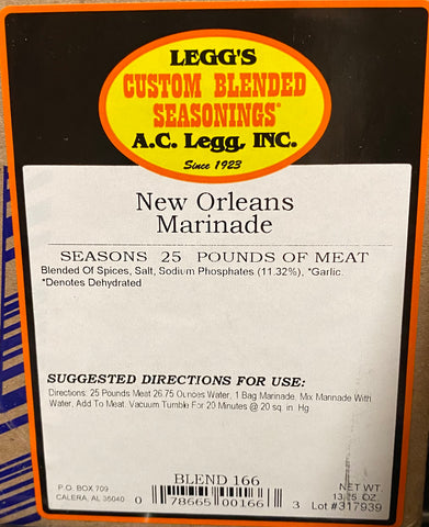 A.C. Legg New Orleans Marinade Blend #166