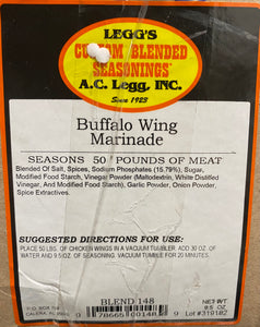 A.C. Legg Buffalo Wing Marinade Blend #148